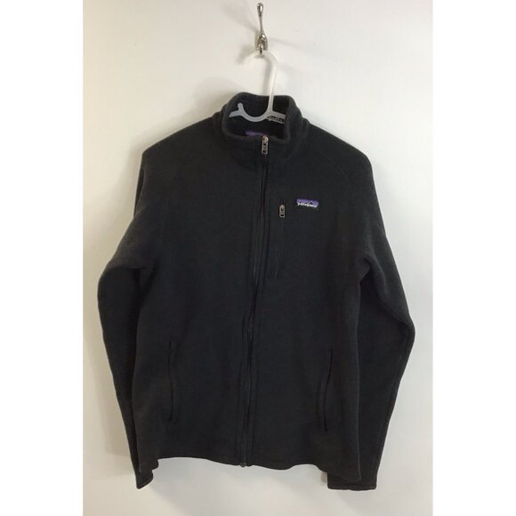 Patagonia Other - Patagonia Black Better Sweater Jacket Mens Medium Full Zip Recycled Fleece 🤩